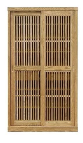 日本製 和風 幅90cm フリーボード 引き戸タイプ 完成品 (ナチュラル)
