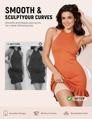 Shapewear Tummy Control Shorts for Women High Waisted Shapewear Shorts Tummy Control - image 4