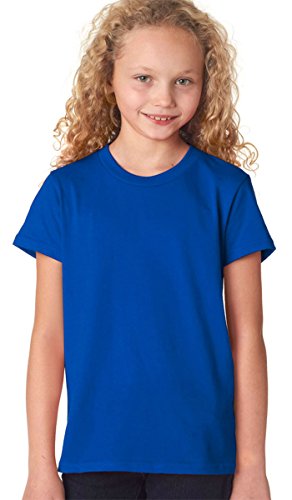 Bella Canvas Youth Jersey Short-Sleeve T-Shirt L True Royal