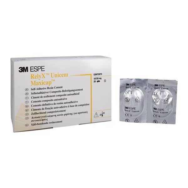 3M ESPE 56833 RelyX UniCem Maxicap Self Adhesive Universal Cement A3 Opaque 20/Bx