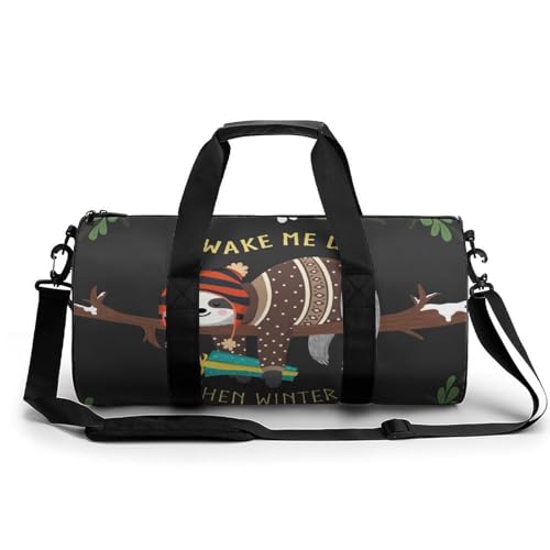 Sac de voyage Paresseux compact 45cm pour éviter les bagages trop lourds en cabine