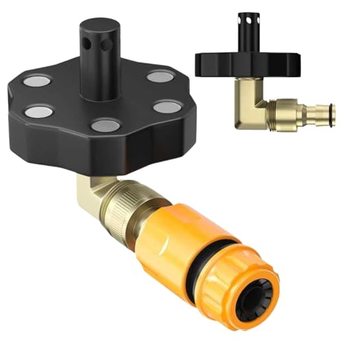Frame Flusher - 9x7x7.5cm Chassis Flusher with Nozzle Magnetic Flushing Tools | Truck High-Pressure Chassis Cleaner for Truck Vehicle Automotive Sedan SUV Car RV Wheel Engine Shop Garage