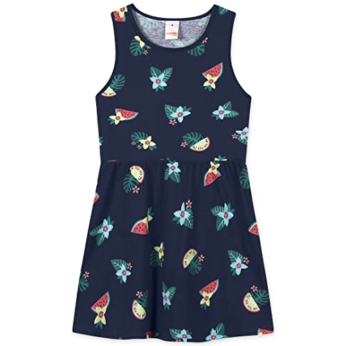 Vestido Vitamina de verão, Marisol Play, Meninas, marinho, 4