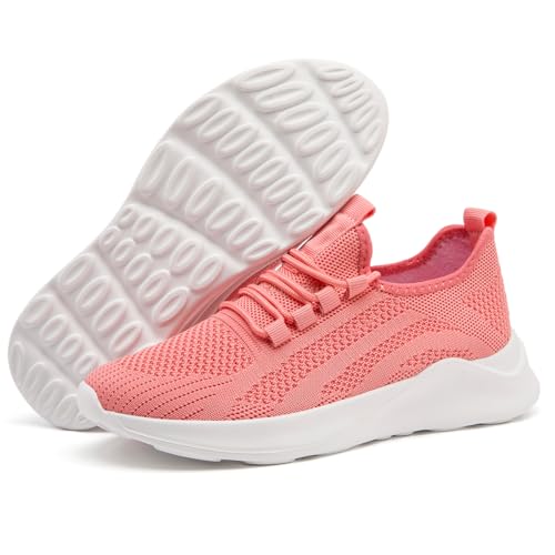 Image of Womens Running Shoes Lightweight Comfortable Walking Fashion Gym Sneakers Non Slip Workout Tennis Shoes