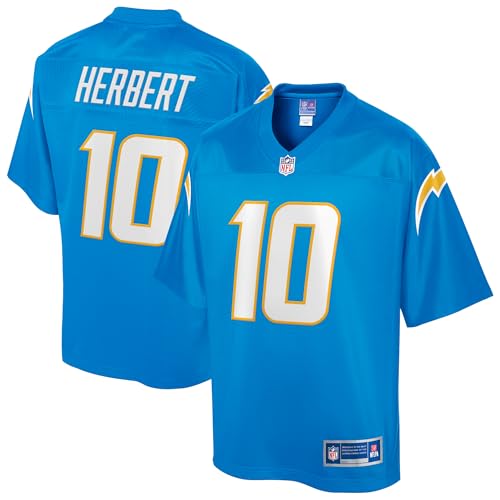 NFL PRO LINE Men's Justin Herbert Powder Blue Los Angeles Chargers Team Player Jersey