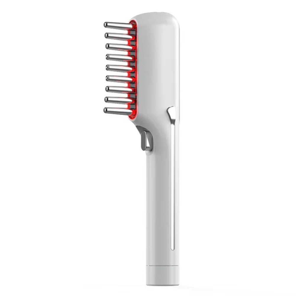 Peigne électrique de massage pour la croissance des cheveux avec micro-courant, lumière rouge LED, brosse pour cuir chevelu, anti-perte de cheveux, spa