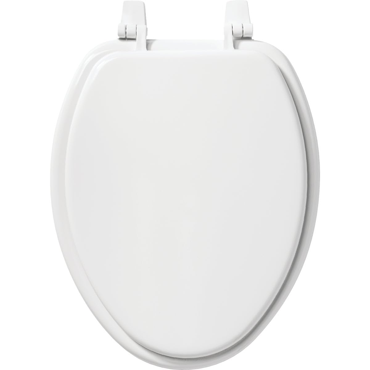 Bemis 166TT 000 Elongated Toilet Seat, White Molded Wood - Quantity 1