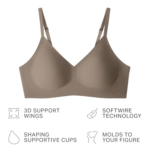Image of EBY Women's Seamless Relief Bra with Adjustable Straps