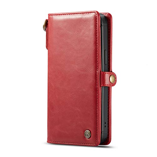 Étui portefeuille iPhone 12 Pro Max clapet magnétique housse antichoc