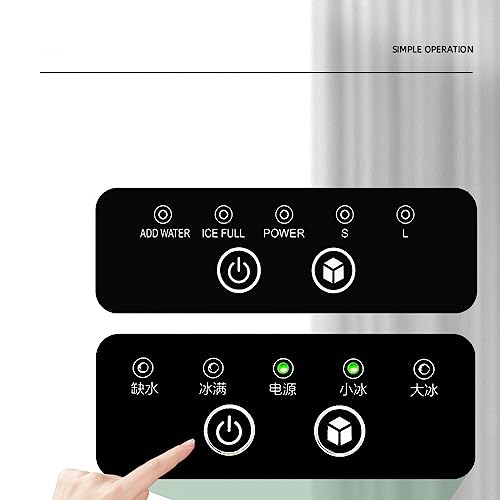 Máquina portatil para hacer hielo con mango, 17-22 lb/día miniatura 5