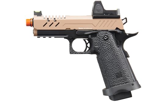 Image of Vorsk Hi-Capa 3.8 Pro Aluminium Slide Airsoft GBB Pistol w /Red Dot Sight - (340 FPS)
