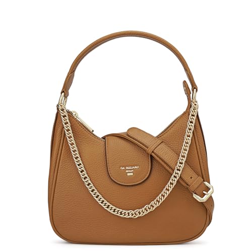Image of Da Milano Leather Sling Bag for Women (01682OL)