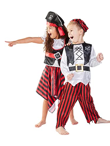 Disfraz pirata para niña 7-8 años miniatura 3