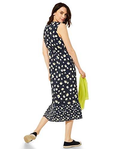 Cecil 142924 Vestito, Blu Profondo, S Donna