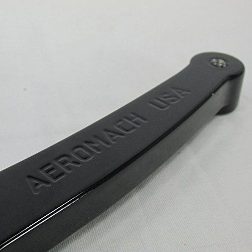 Aeromach (CI-2030) 2015-2024 Indian Scout, Scout Sixty, Scout Bobber Heel Toe Shift Lever (Controls) Gloss Black w/Matching Brake Pedal Peg - CNC Billet Aluminum Made in The USA - Motorcycle Shifter