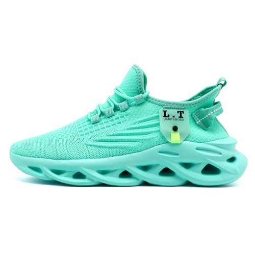 Image of Mens Running Shoes Gym Slip on Sneakers Non Slip Walking Tennis Sports Work Athletic Workout Casual Lightweight Breathable Fashion