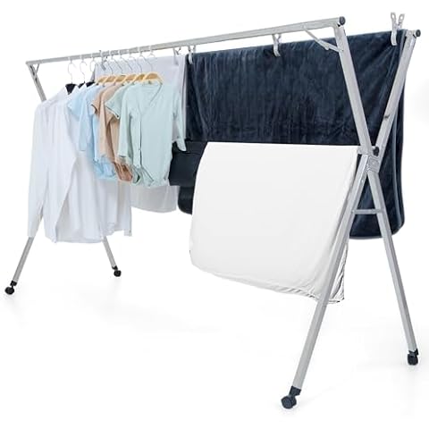 Agustu Foldable Clothes Drying Rack Cover