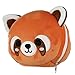 Cuscino da Viaggio con Maschera Relaxeazzz - Panda Rosso - Animali Dolci