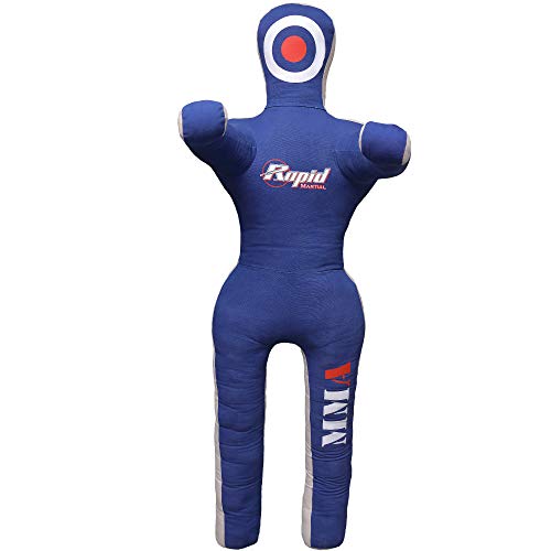 Grappling Dummy MMA - Saco de boxeo para artes marciales mixtas sin archivar, negro