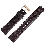 UHRENARMBAND - original Skagen Lederband aus Kroko mit fester Bandbreite, angepasst für Uhren von Skagen