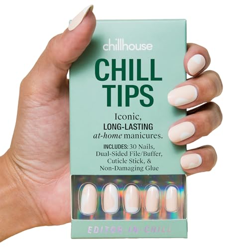 Chillhouse - Chill Tips, Press on Nails Kit - Editor in Chill (Ov...