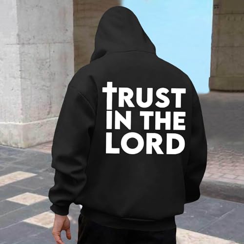 God Loves You Hoodies For Men Christian Faith Jesus Faith Oversized Hooded Sweatshirts Fashion Tunic Pullover Hoodie2