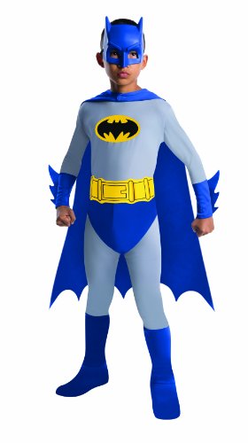 Image of DC Comics Superheroes: Batman Costume for Kids by Rubies, Boy's Large