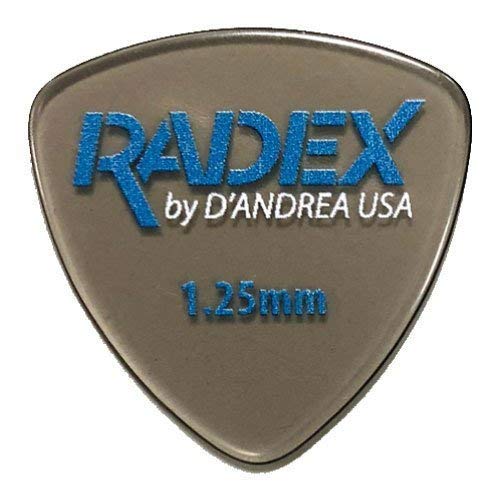 D'andrea Radex RDX 551 shape Guitar Picks Long Lasting (RDX551 1.25 mm)