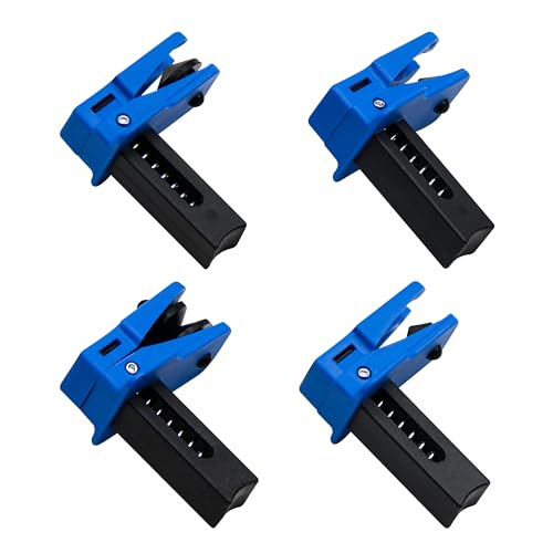 4 PCS Car Brake Line Clamp 1/2 3/8 5/16 Car Brake Oil Line Plug Tool Brake Line Plug Automatic Fluid Stop Clamp Set Universal for Most Cars