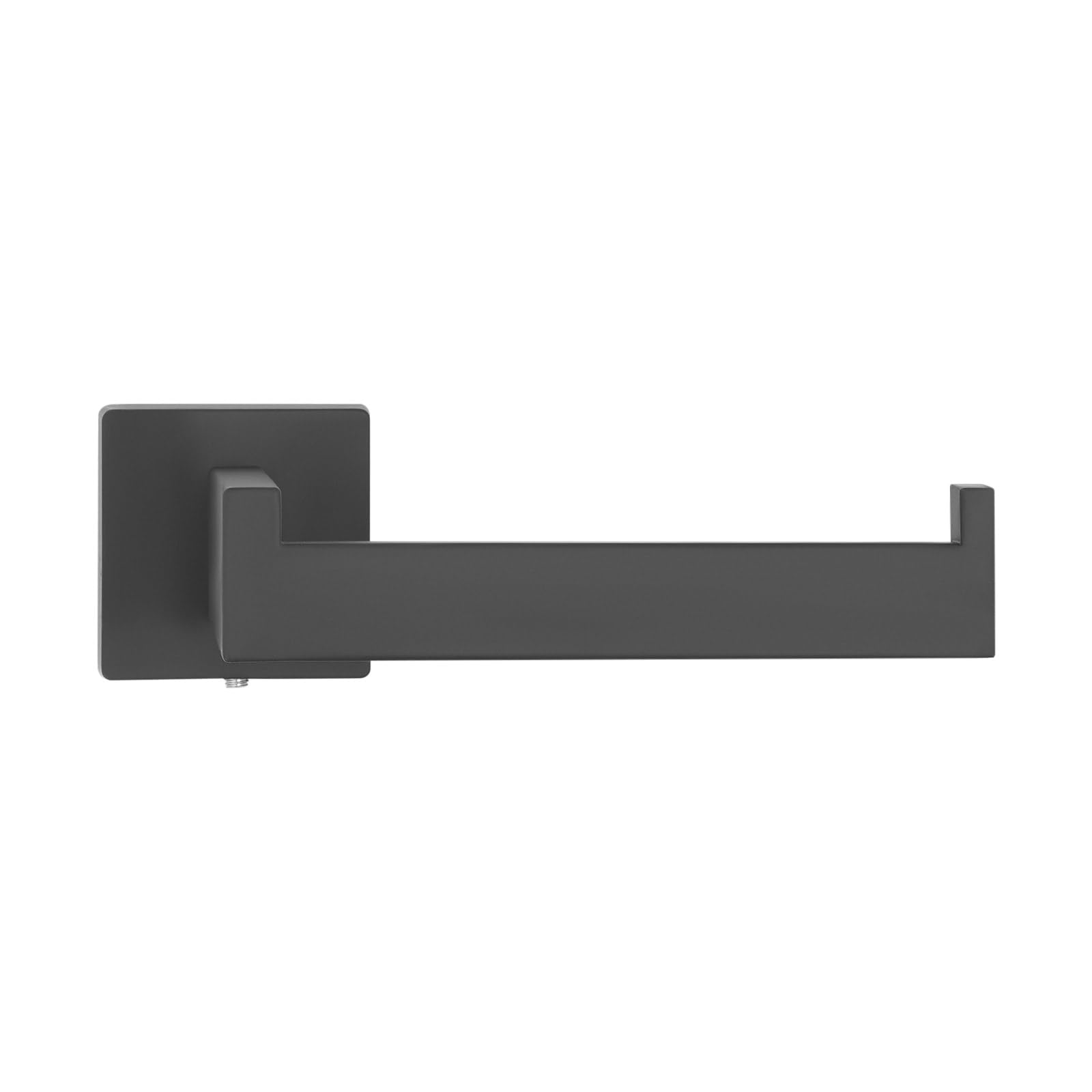 Juego de accesorios de baño de 20 piezas, accesorios de baño con 4 barras de toalla, 4 anillos de toalla, 4 soportes para papel higiénico, 8 ganchos, kit de baño para baño, inodoro (negro)