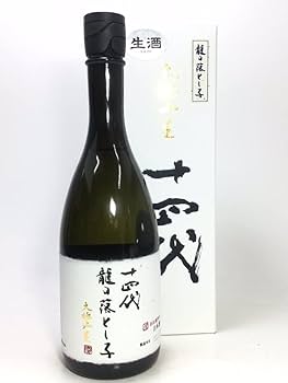 Amazon.co.jp: 十四代 純米大吟醸 龍の落とし子 大極上 生 720ml