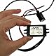 JZK Power Step-down Transformer Buck Converter Voltage Regulator DC 12V bis 5V 3A Spannungswandler mit Dual USB für Auto Vehicle Motorrad Motor Ladegerät Audio Radio