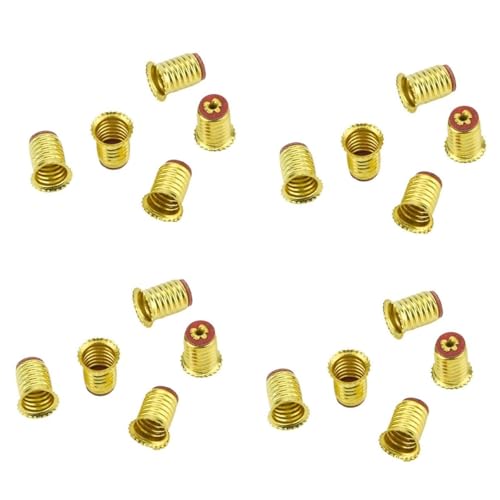 ADZJOY 20 Pezzi E5 Micro Mini Indicatore Piccola Lampadina 1.5V2.5V6.3V12V24V Microscopio Strumento Indicatore Piccola Lampadina E5 Vite Presa Portalampada(20pcs E5 Lamp Holder)