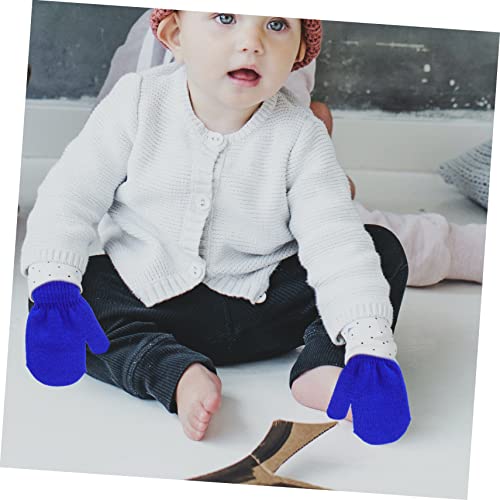 FRCOLOR 6Pairs Winter Mittens Comfortable Knitted Gloves for Boys and Warmth Retention for Outdoor Activities Easy to Wear Years Old Each3