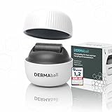 BS Luxry® Testsieger Dermaball– Professionelles Microneedling für Zuhause Hairroller mit 1200 Edelstahl-Mikronadeln – Bartroller für Bartwuchs, Haarwachstum & Gesicht – 0,5mm Needling