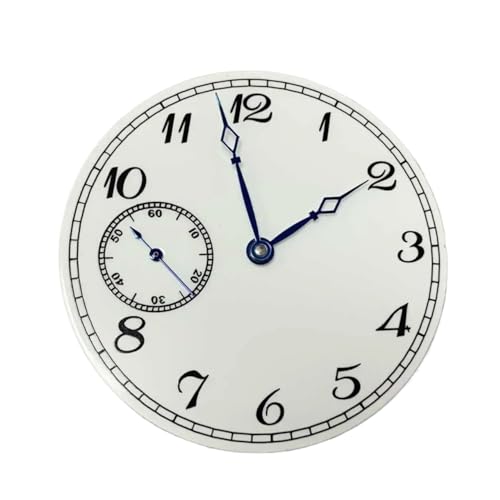 PVUVTNAHW デジタル手動時計ダイヤル+針 38.8mm 腕時計フェイス 夜光なし ETA 6497とST3600ムーブメントに対応, 文字盤と針。, One Size