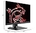 MSI QHD Rapid-IPS Quantum DOT Gaming Non-Glare Super Narrow Bezel 1ms 2560 x 1440 165Hz Refresh Rate Adjustable Arm G-Sync Compatible 27” Gaming Monitor (Optix MAG274QRF-QD),Black
