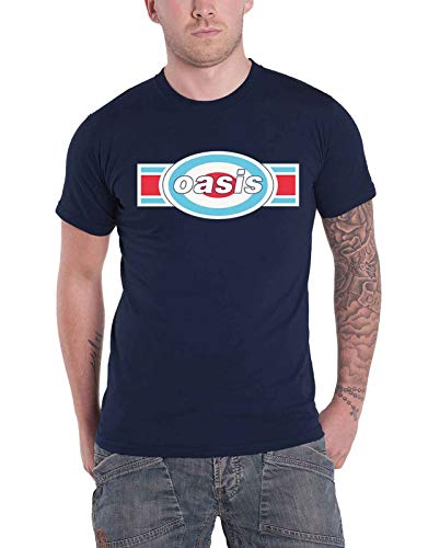 Oasis 'Oblong Target' (Navy) T-Shirt (xx-large)