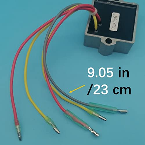 Tuzliufi Voltage Regulator Rectifier Compatible With Yamaha Mercury Mariner 25 30 40 65 70 75 80 90 Hp 100Hp 105Hp 115Hp 125Hp V-135Hp V-140Hp V-200Hp 95Hp 120Hp 175Hp 210Hp 250Hp 65W-81960-00-00 Z33 #TOP4