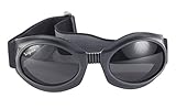 Pacific Coast Airfoil Motorcycle Riding Goggles Lens Kit (Black Frame/Smoke, Gold...