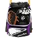 Athletico Baseball Bat Bag - Backpack for Baseball, T-Ball & Softball Equipment & Gear for Youth and Adults | Holds Bat, Helmet, Glove, Shoes |Shoe Compartment & Fence Hook (Purple)
