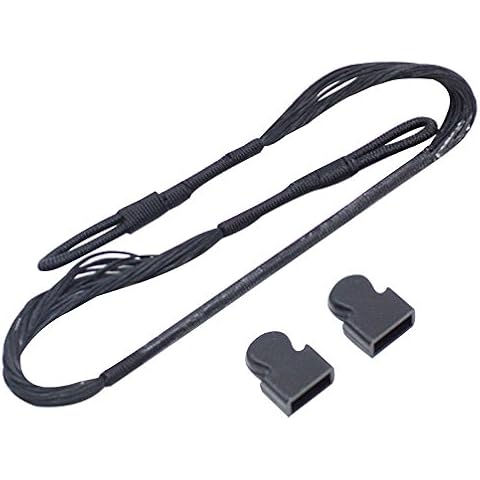 Southland Archery Supply SAS Prophecy Replacement Cobra String for 50 lb./ 80 lbs. Pistol Crossbows w/Limb Tips (Black) Cover