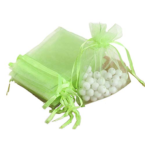 Organza Geschenkbeutel 100Stk Organzabeutel Schöne Säckchen Organzasäckchen für Gastgeschenke, Unisex Damen Kinder Herren Cover