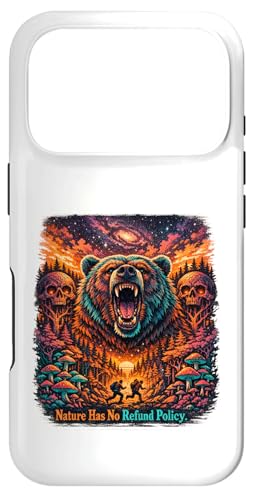 Nature Has No return Policy Bear Camping�n�C�L���O���B���e�[�W���C���h �X�}�z�P�[�X iPhone 17 Pro �p