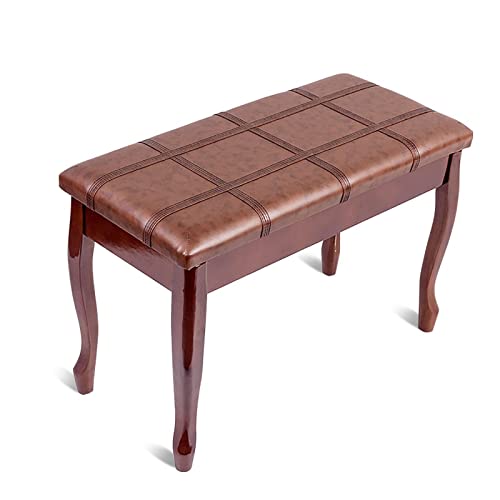 Banc de piano avec rangement supplémentaire et coussin étanche