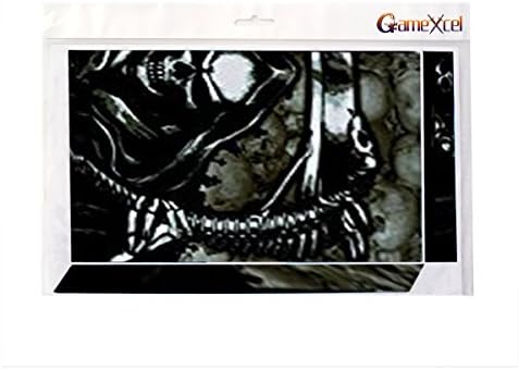 PS4 Designer Skin for Sony PlayStation 4 Console System plus Two(2) Decals for: PS4 Dualshock Controller - Reaper Black