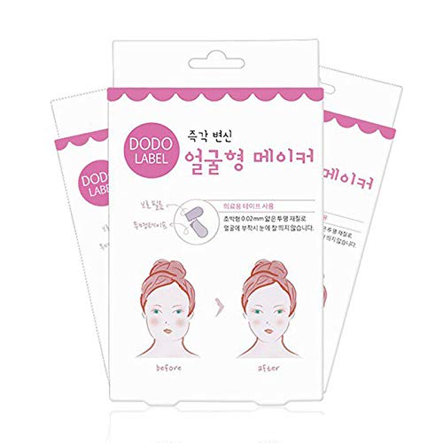 YOHAPPY1 Box/40pcs Effective Lift Slimming Face Sticker Thin Face Artifact Invisible Sticker Lift Chin Tape Face Lift Tools