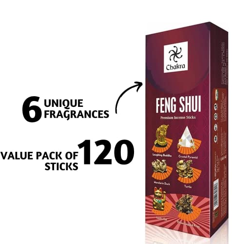 Fengshui Premium Natural Incense Sticks 20 Sticks Per Box For Home Or Workplace Alluring Aroma Sticks (Fengshui) Crystal Pyramid, Laughing Buddha, Lucky Cat, Mandarin Duck, Turtle, Three Legged Frog #TOP5