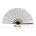 CCwoha Glitters Fan,Glitters Foldable Hand Fan Kungfu Fan for Concerts Parties Portability Design Cooling Fan for Party Essential