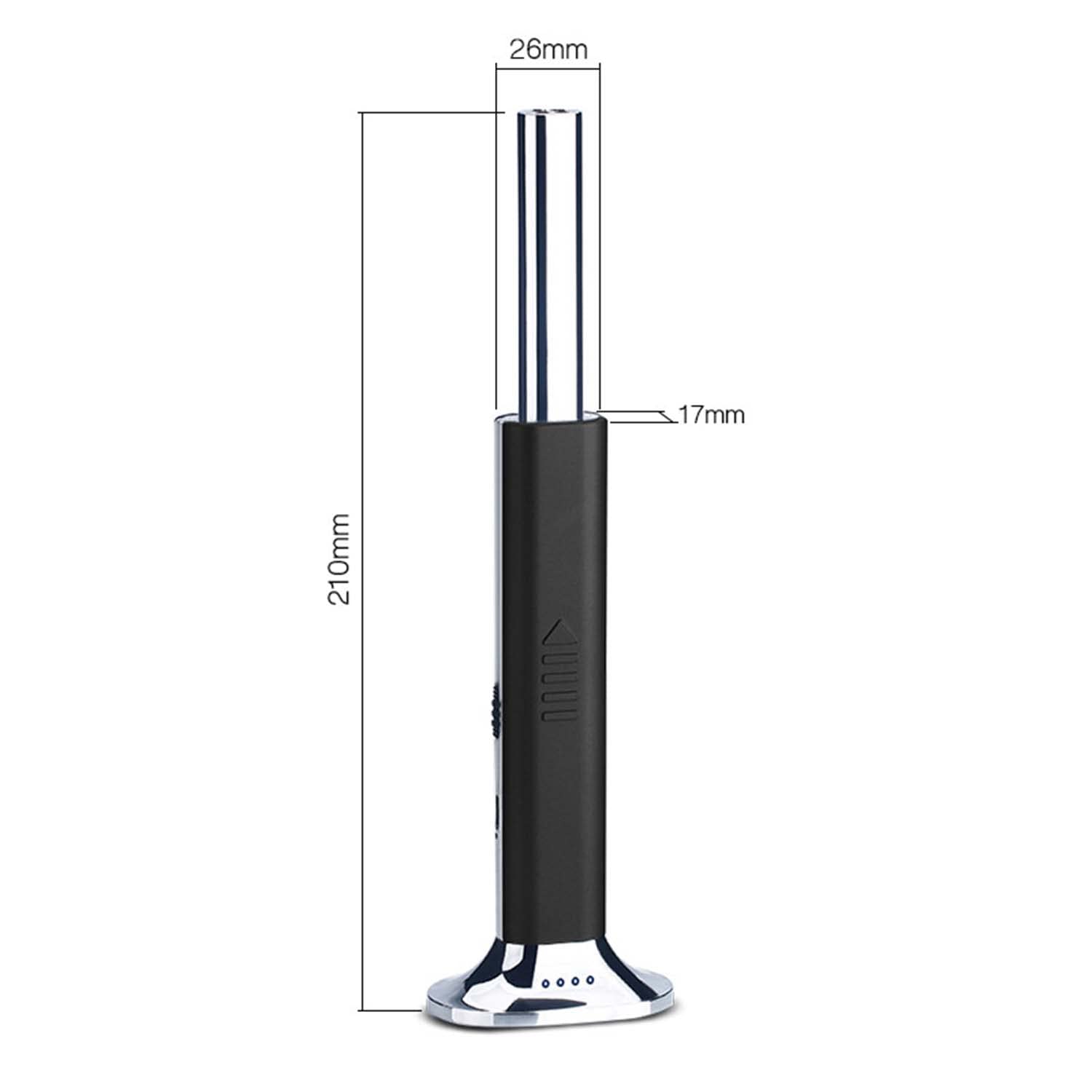 Juego de 6 Mecheros Encendedor de Plasma de Doble Arco con Mango Largo, Encendedor Eléctrico Recargable USB para Velas, Parrilla, Camping, Cocina